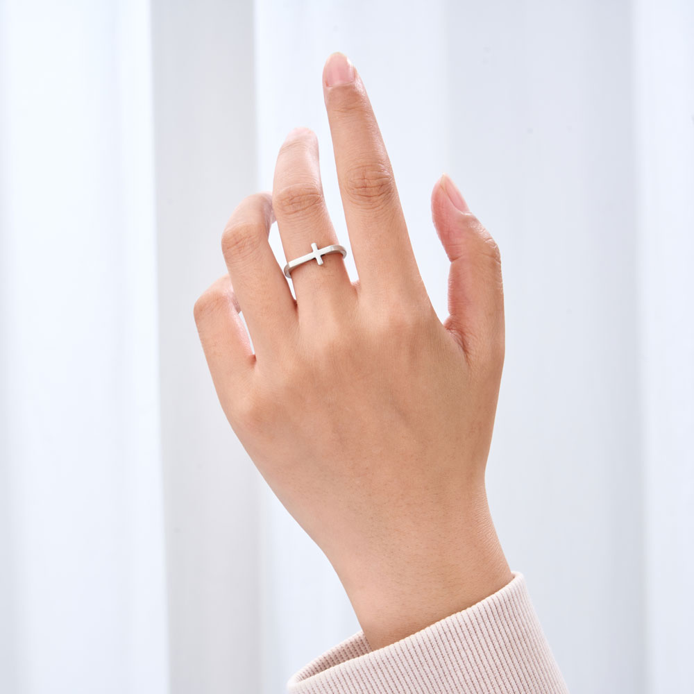 The Cross Christian 925 Sterling Silver Ring