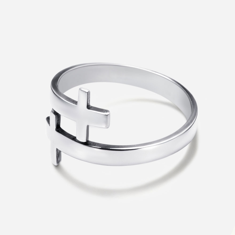 The Cross Christian 925 Sterling Silver Ring