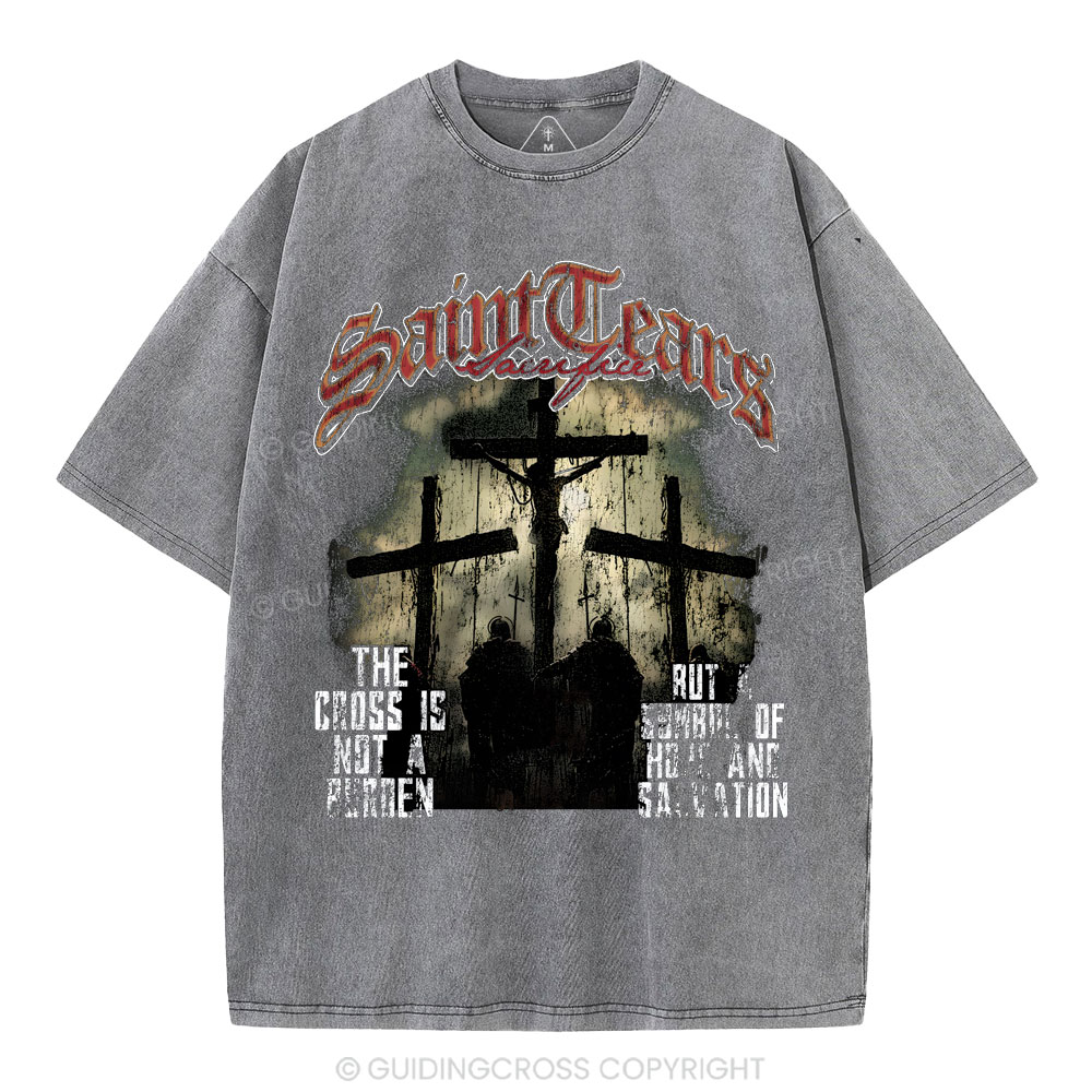 The Cross Christian Washed T-Shirt