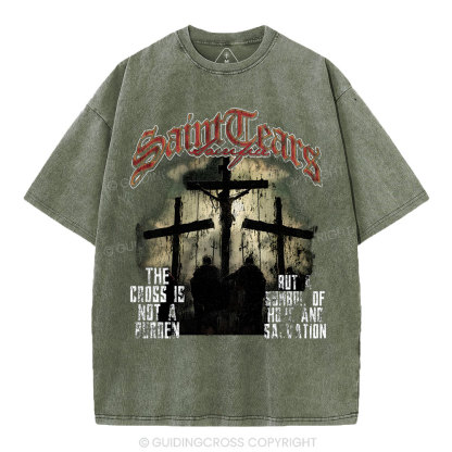 The Cross Christian Washed T-Shirt