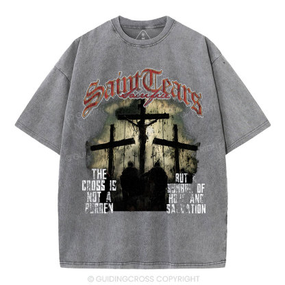 The Cross Christian Washed T-Shirt
