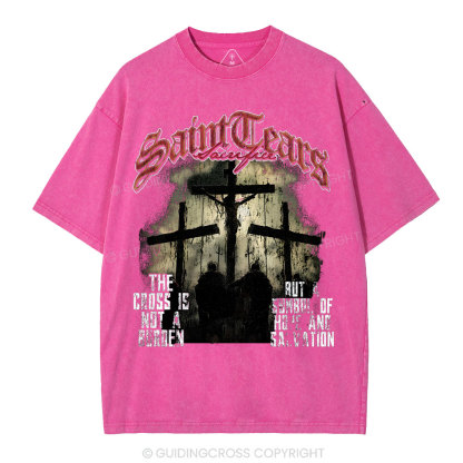 The Cross Christian Washed T-Shirt