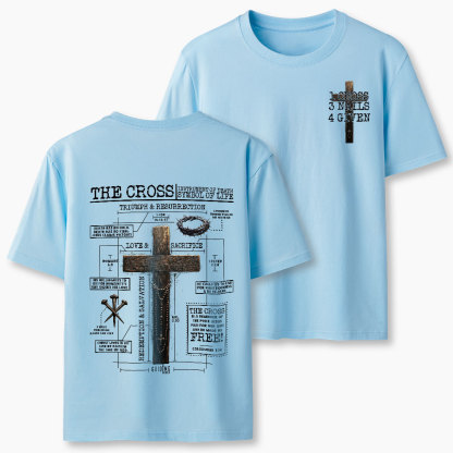 The Cross Instrument Of Death Symbol Of Life Christian Classic T-Shirt