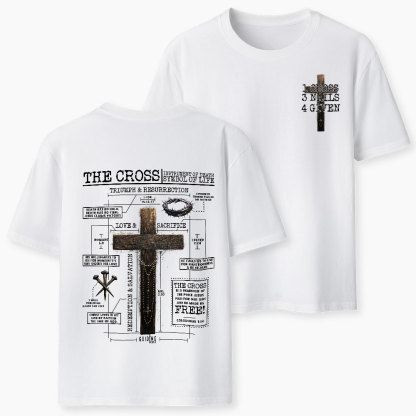 The Cross Instrument Of Death Symbol Of Life Christian Classic T-Shirt