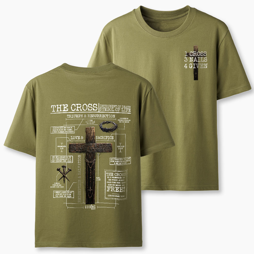The Cross Instrument Of Death Symbol Of Life Christian Classic T-Shirt