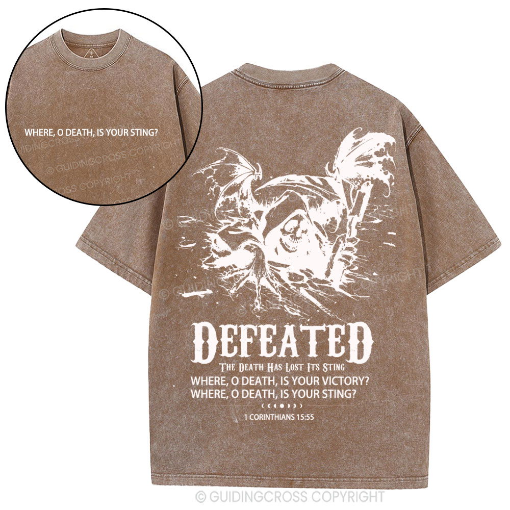 New-Sample Christian Washed T-Shirt Sale - GuidingCross