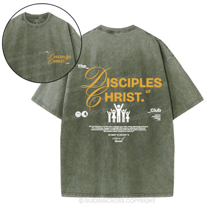 The Disciples Christ Of Club Christian Washed T-Shirt