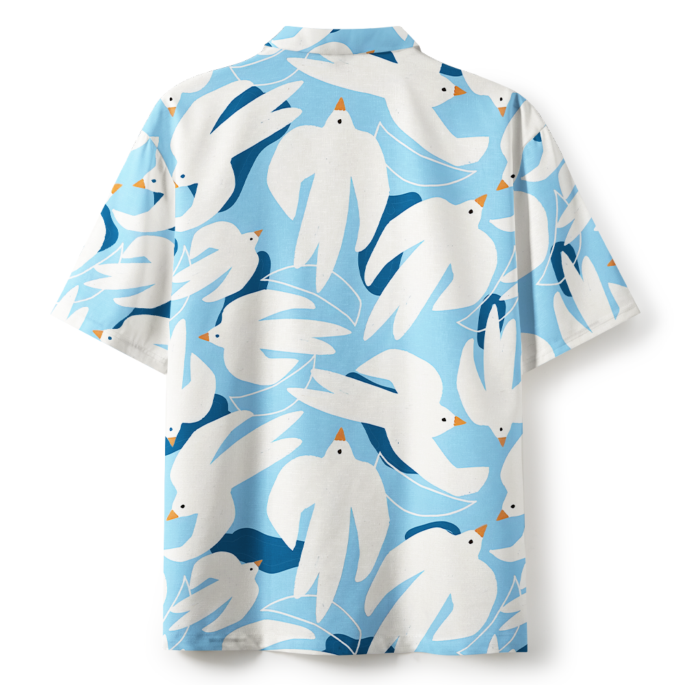 The Dove And Peace Christian Hawaiian Shirt 