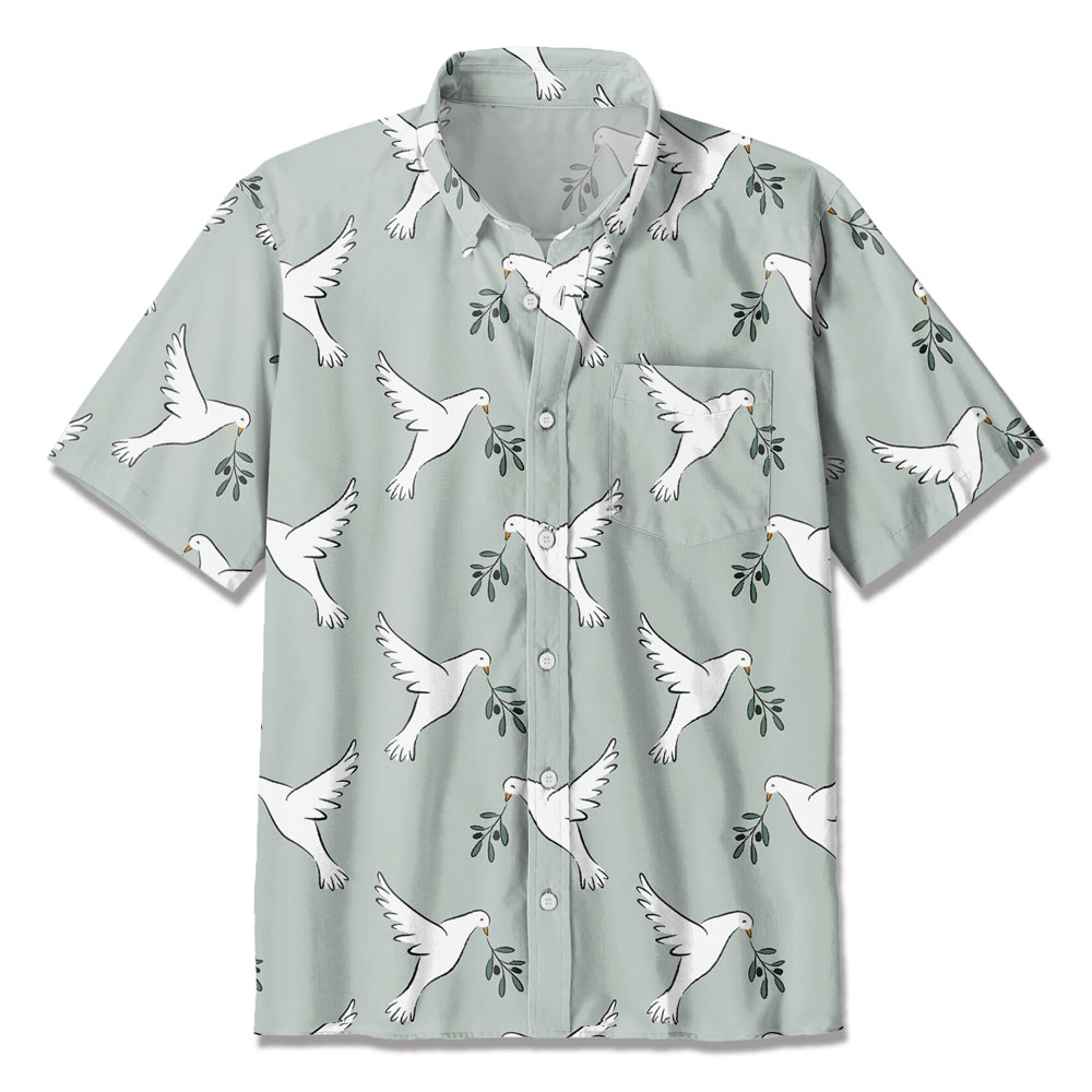The Dove Christian Hawaiian Shirt