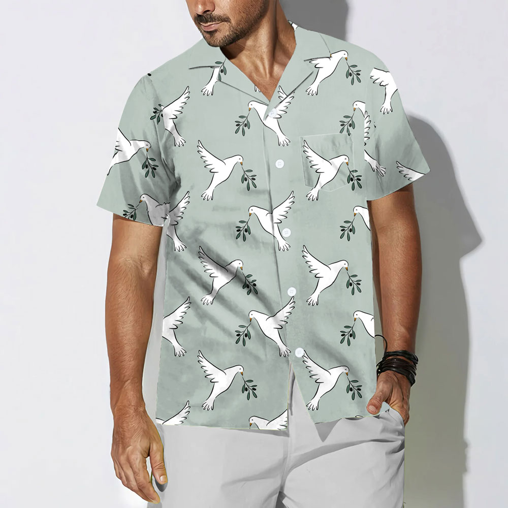 The Dove Christian Hawaiian Shirt
