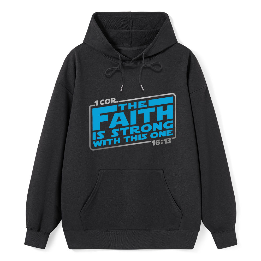 The Faith Is Strong With This One Christian Hoodie Sale - GuidingCross