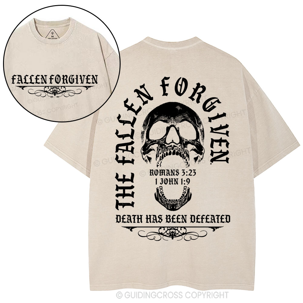The Fallen Forgiven Christian Washed T-Shirt