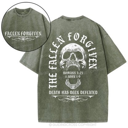 The Fallen Forgiven Christian Washed T-Shirt