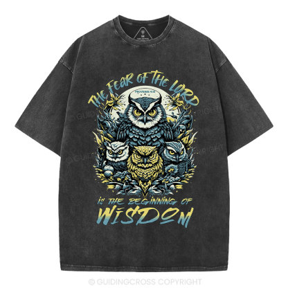 The Fear Of The Lord Christian Washed T-Shirt
