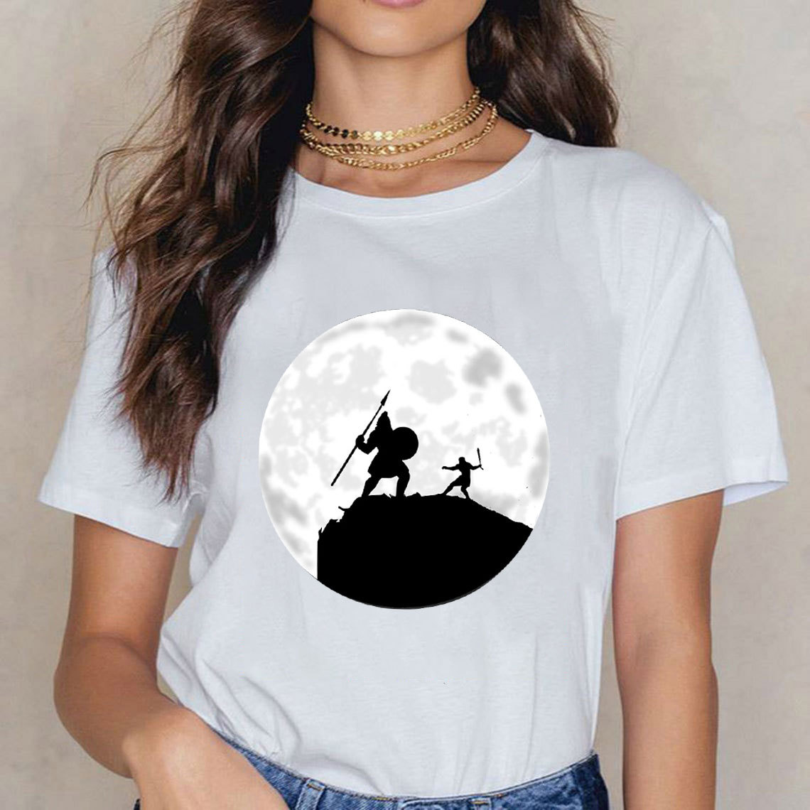 The Lights Of  Moon Christian T-Shirt