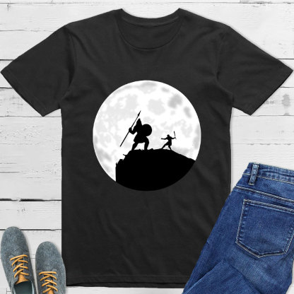 The Lights Of  Moon Christian T-Shirt