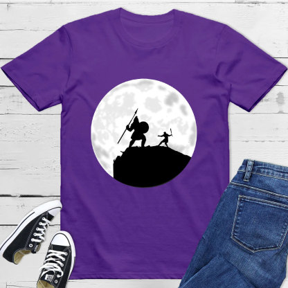 The Lights Of  Moon Christian T-Shirt