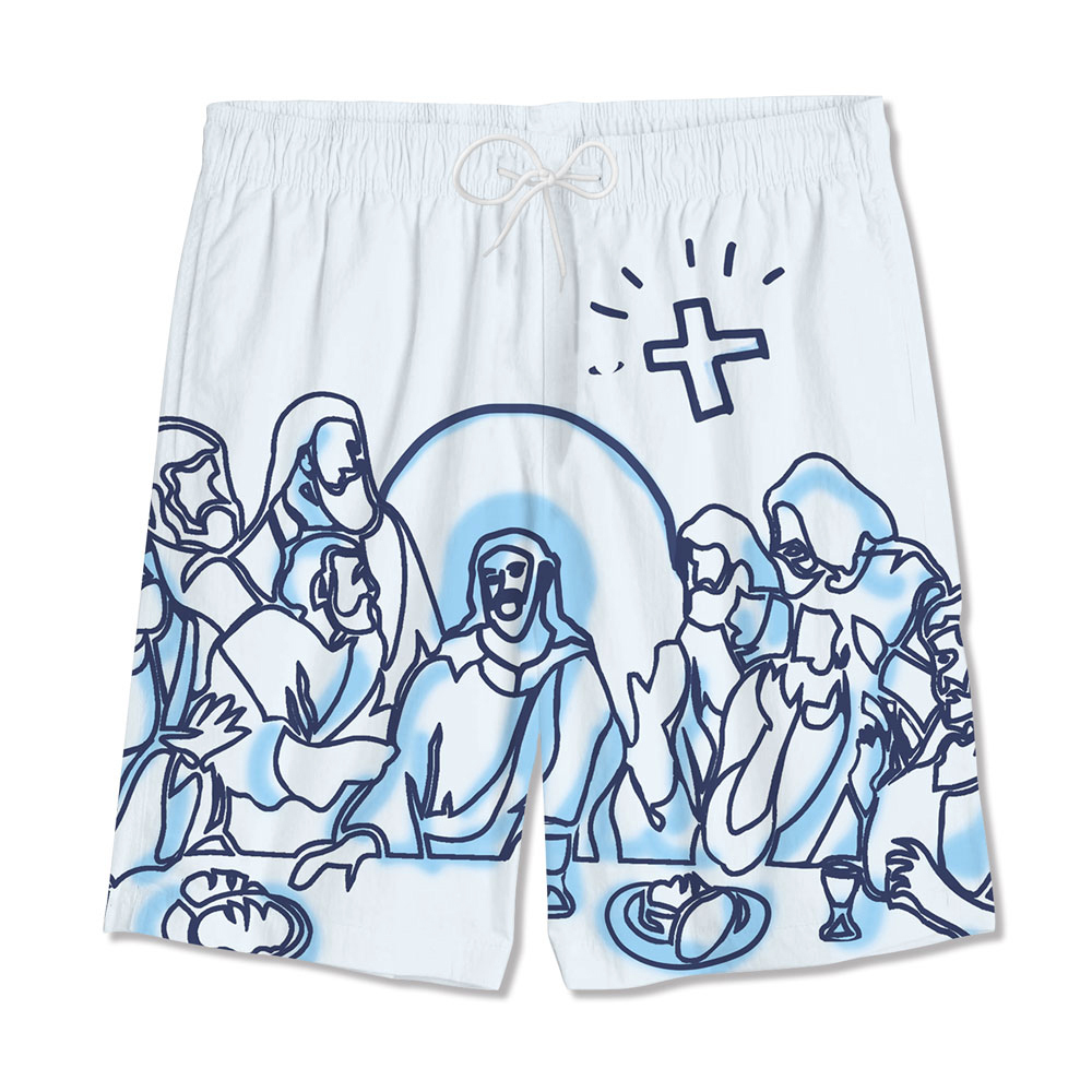 The First Supper Christian Hawaiian Shirt 