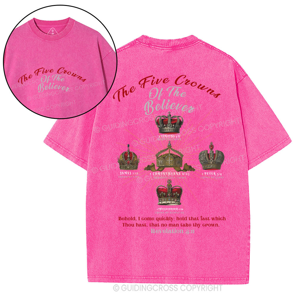 The Five Crowns Christian Washed T-Shirt