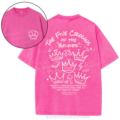 The Five Crowns Christian Washed T-Shirt