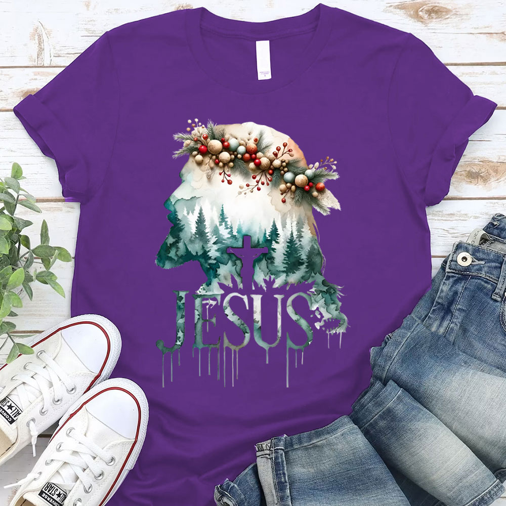 The Forest With Jesus Christian T-Shirt