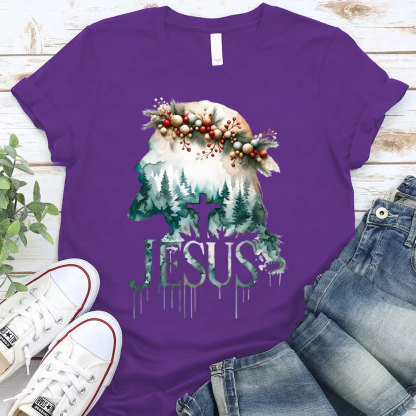 The Forest With Jesus Christian T-Shirt