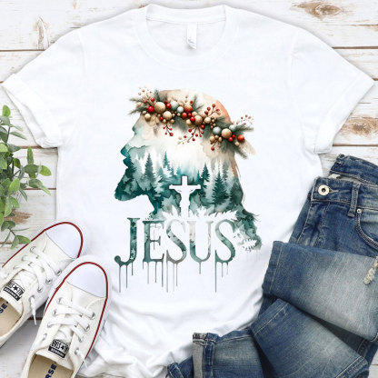 The Forest With Jesus Christian T-Shirt