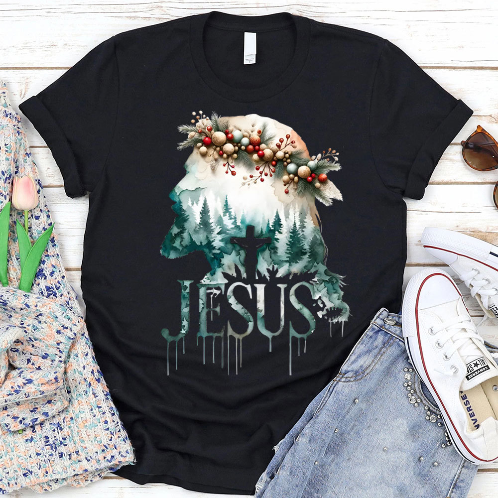 The Forest With Jesus Christian T-Shirt