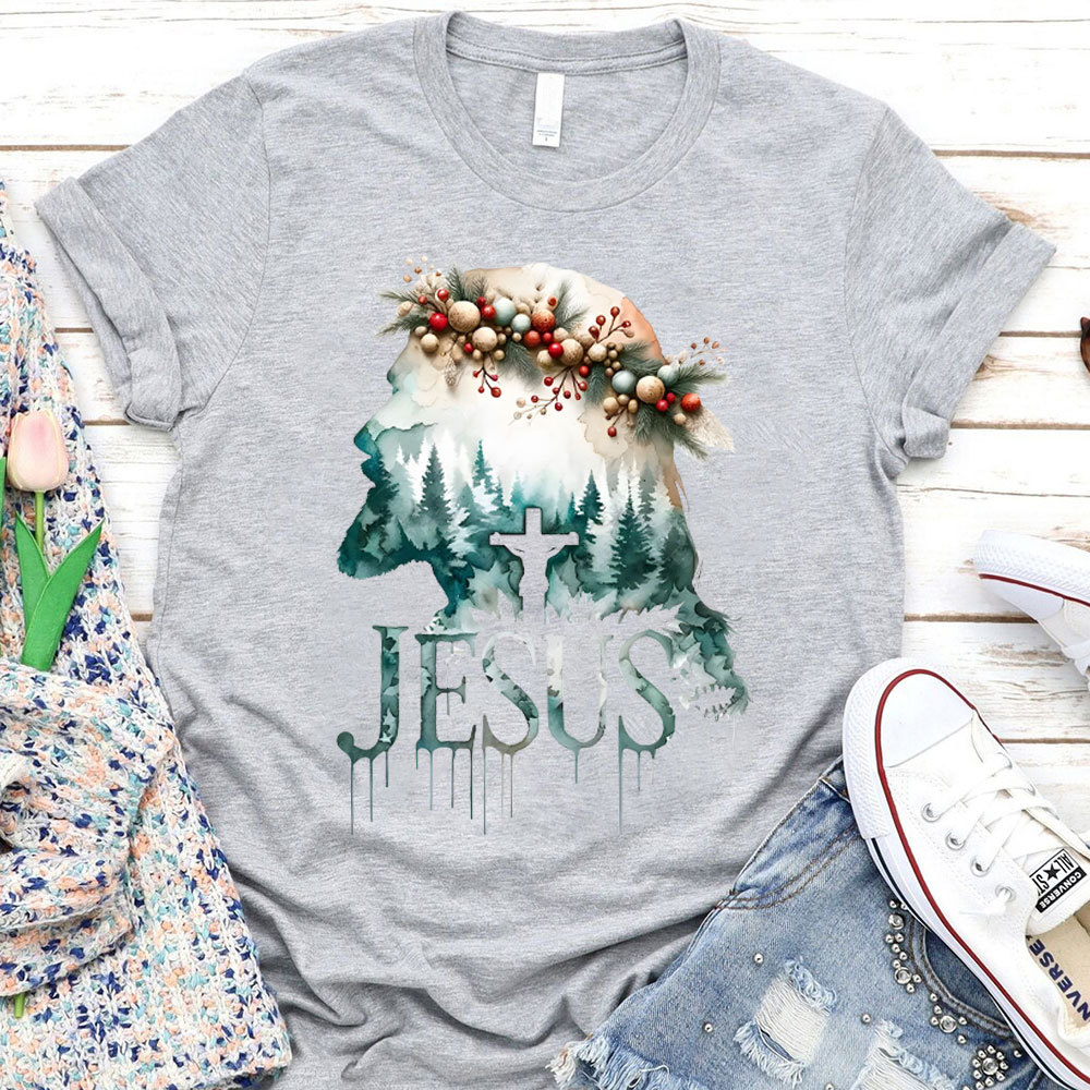The Forest With Jesus Christian T-Shirt