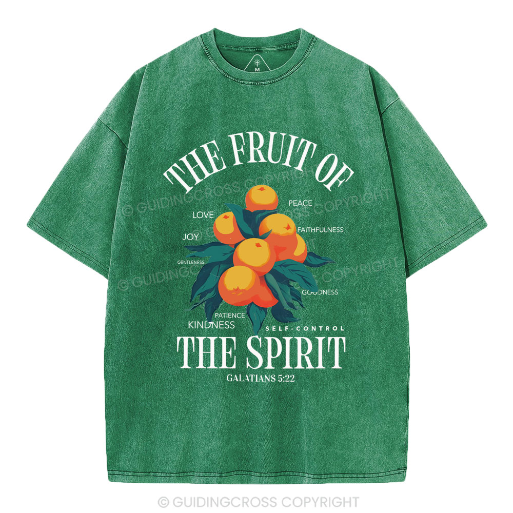 The Fruit Of Spirit Christian Wahsed T-Shirt