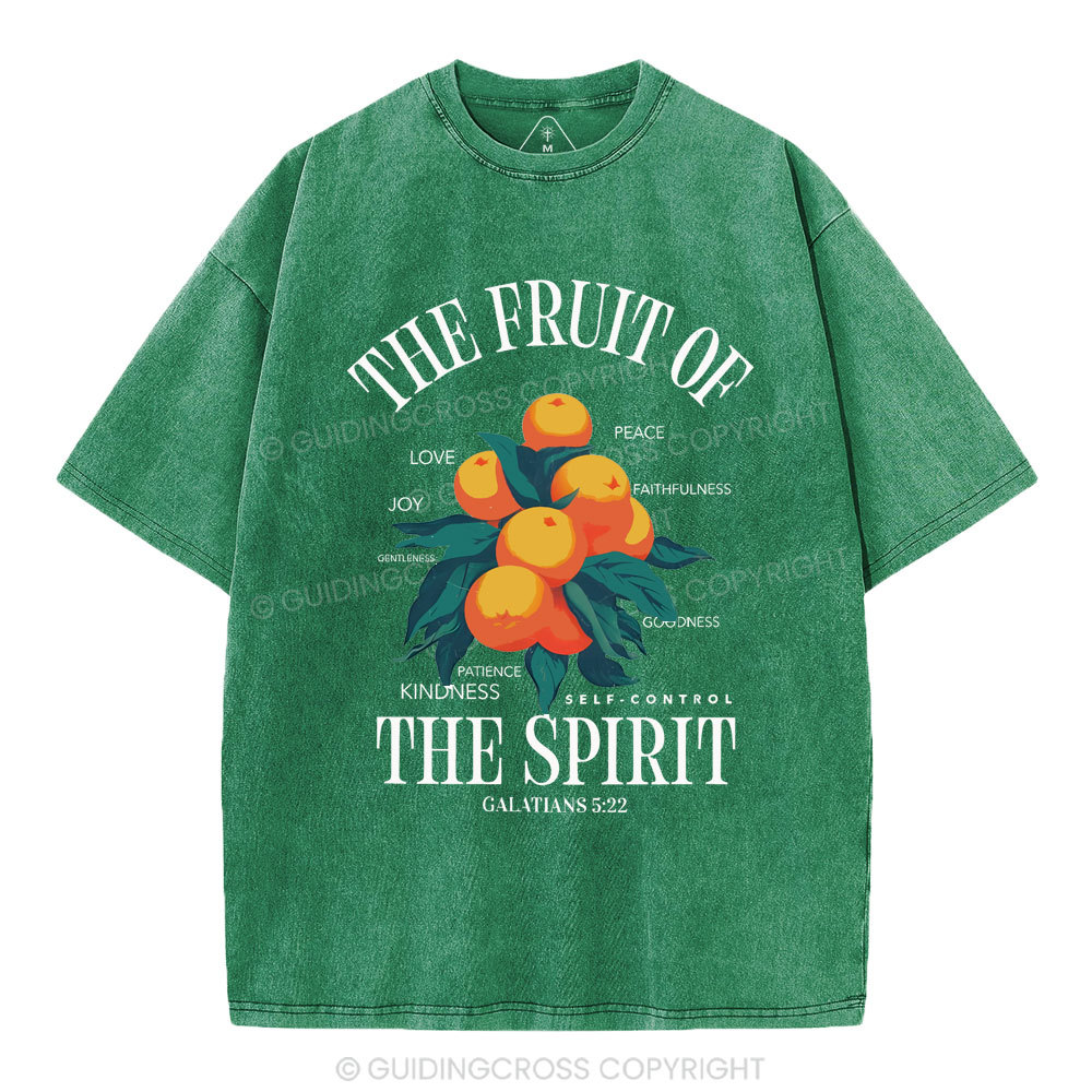 The Fruit Of Spirit Christian Wahsed T-Shirt