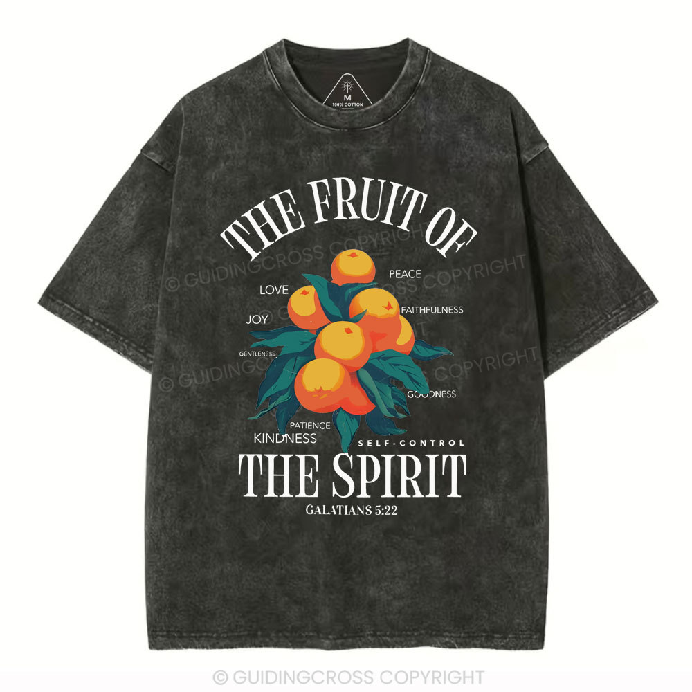 The Fruit Of Spirit Christian Wahsed T-Shirt