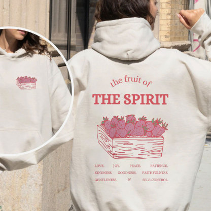 The Fruit Of The Spirit Christian Fleece Hoodie Set