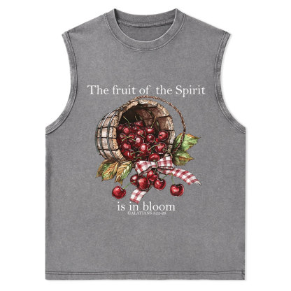The Fruit Of The Spirit Christian Washed Tank Top