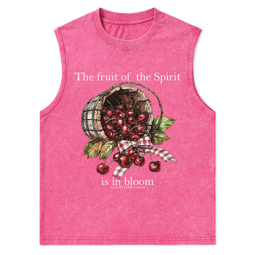 The Fruit Of The Spirit Christian Washed Tank Top