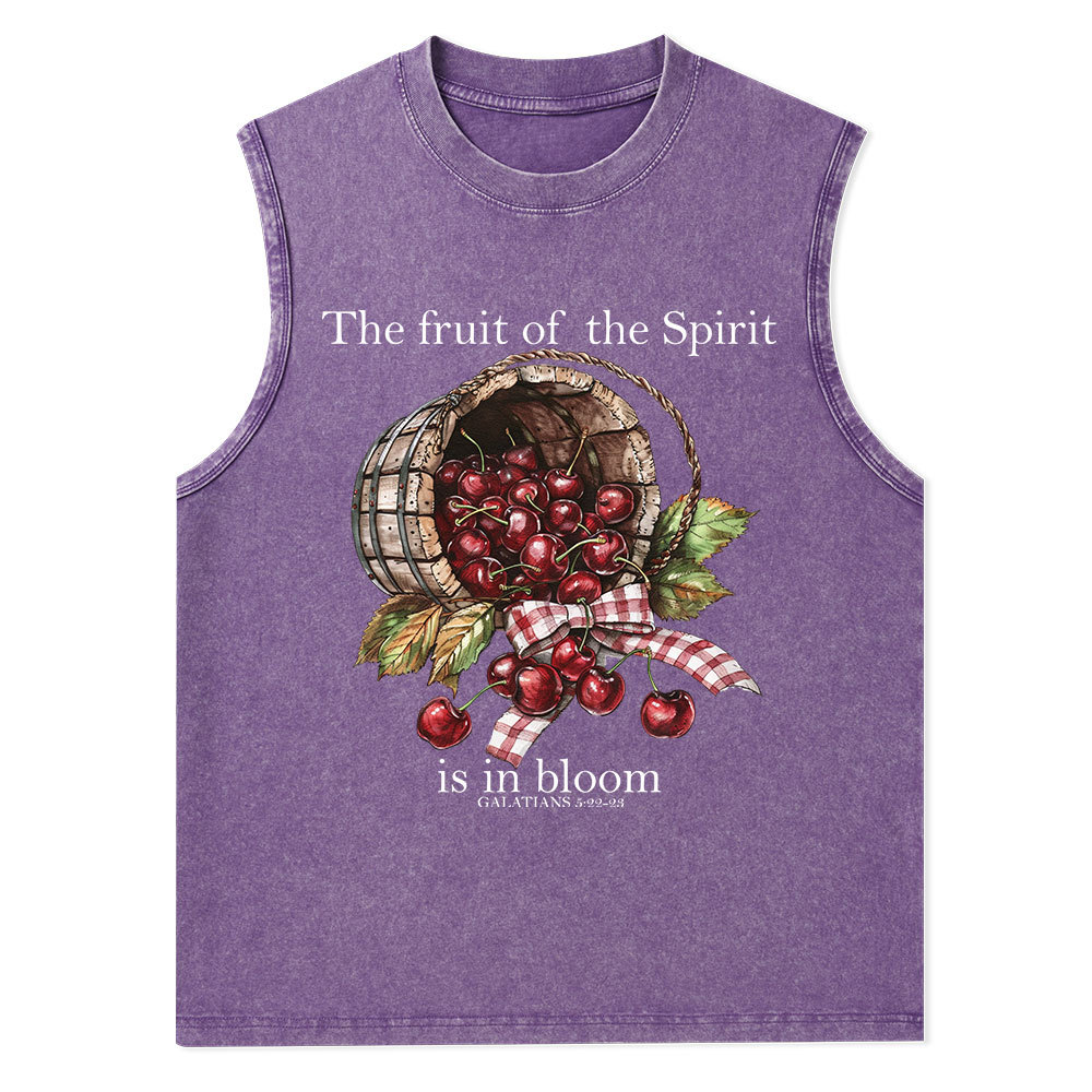 The Fruit Of The Spirit Christian Washed Tank Top