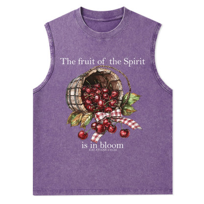 The Fruit Of The Spirit Christian Washed Tank Top