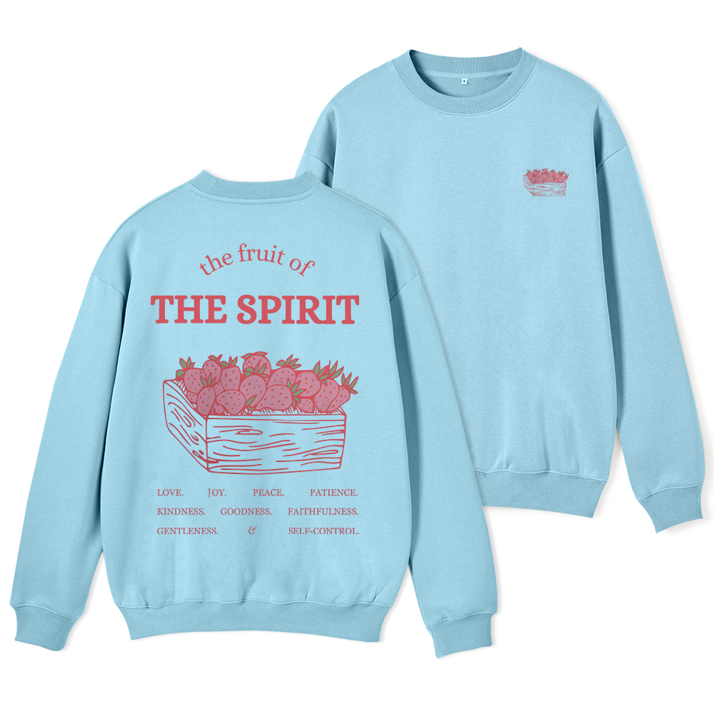 The Fruit Of The Spirit ChristianFleece Sweatshirt