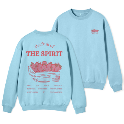 The Fruit Of The Spirit ChristianFleece Sweatshirt