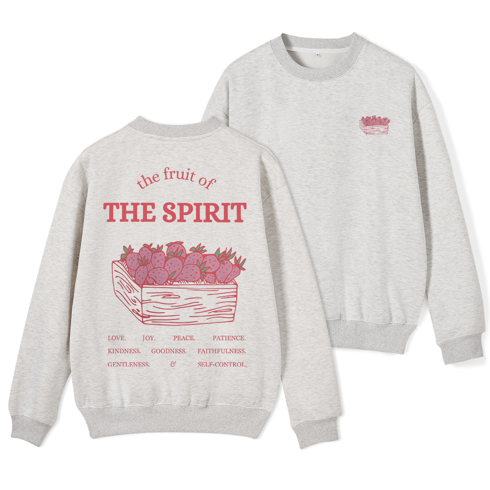 The Fruit Of The Spirit ChristianFleece Sweatshirt