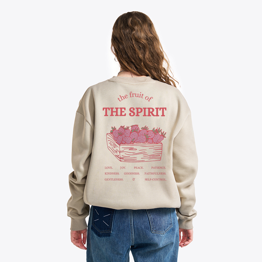 The Fruit Of The Spirit ChristianFleece Sweatshirt