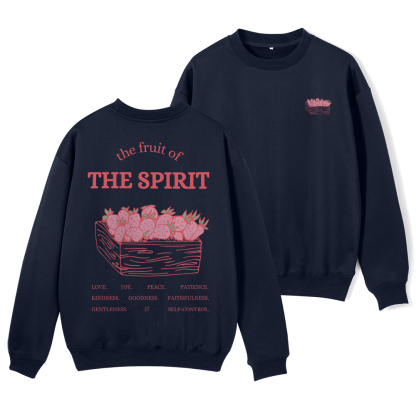 The Fruit Of The Spirit ChristianFleece Sweatshirt