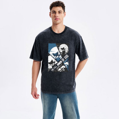 The Full Armor Of God Christian Washed T-Shirt