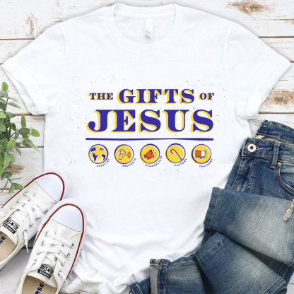 The Gifts Of Jesus Christmas Christian T-Shirt