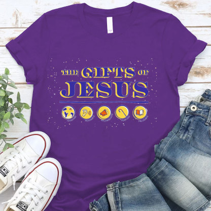 The Gifts Of Jesus Christmas Christian T-Shirt