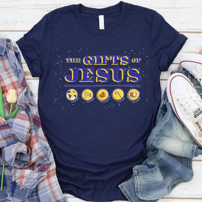 The Gifts Of Jesus Christmas Christian T-Shirt