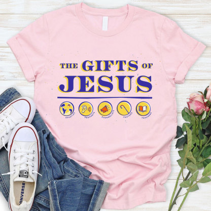 The Gifts Of Jesus Christmas Christian T-Shirt