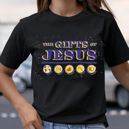 The Gifts Of Jesus Christmas Christian T-Shirt