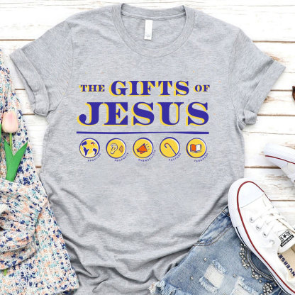 The Gifts Of Jesus Christmas Christian T-Shirt