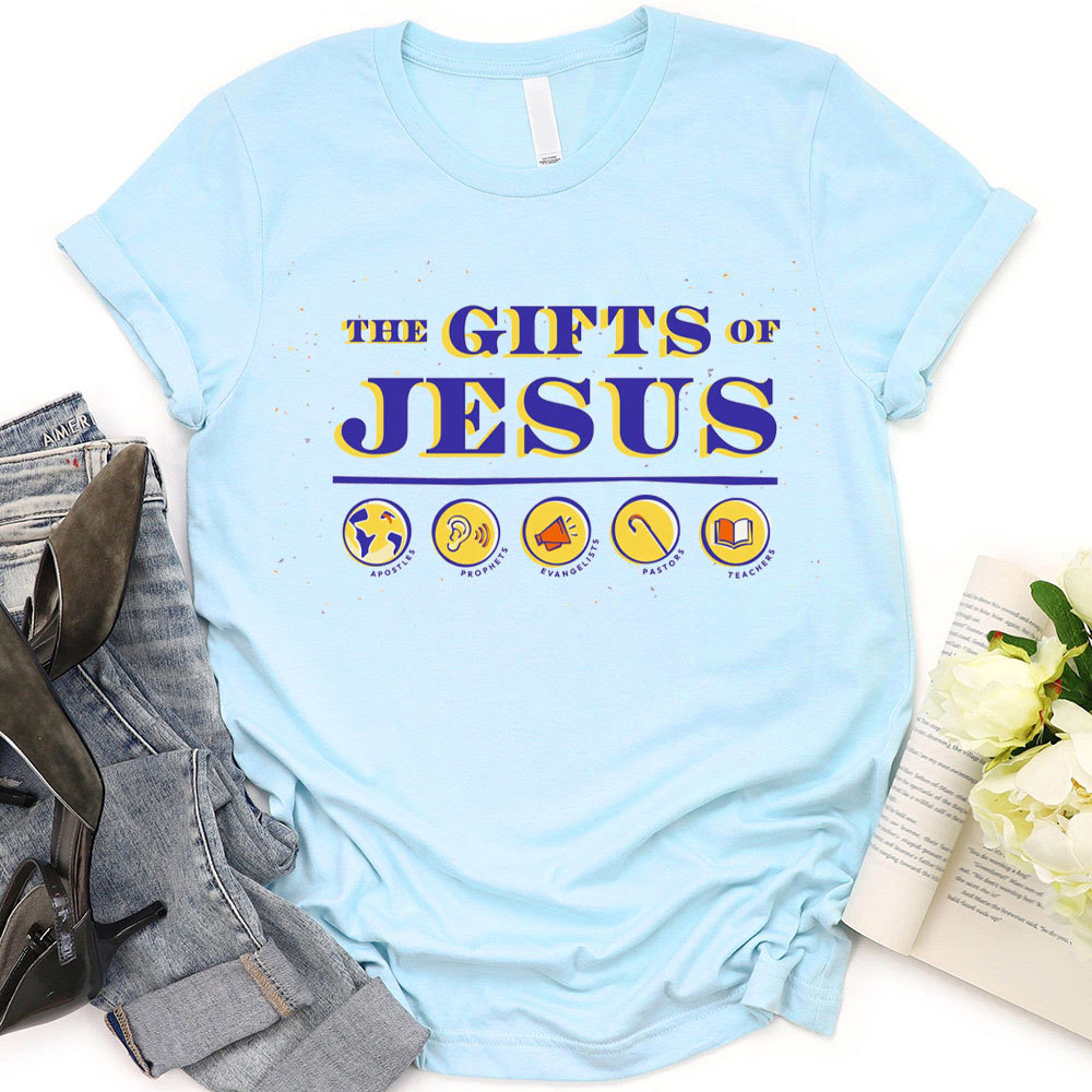 The Gifts Of Jesus Christmas Christian T-Shirt